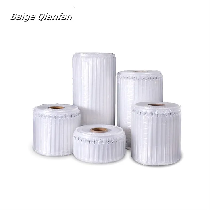 Rouleau d'emballage à bulles pour colonne à coussin d'air