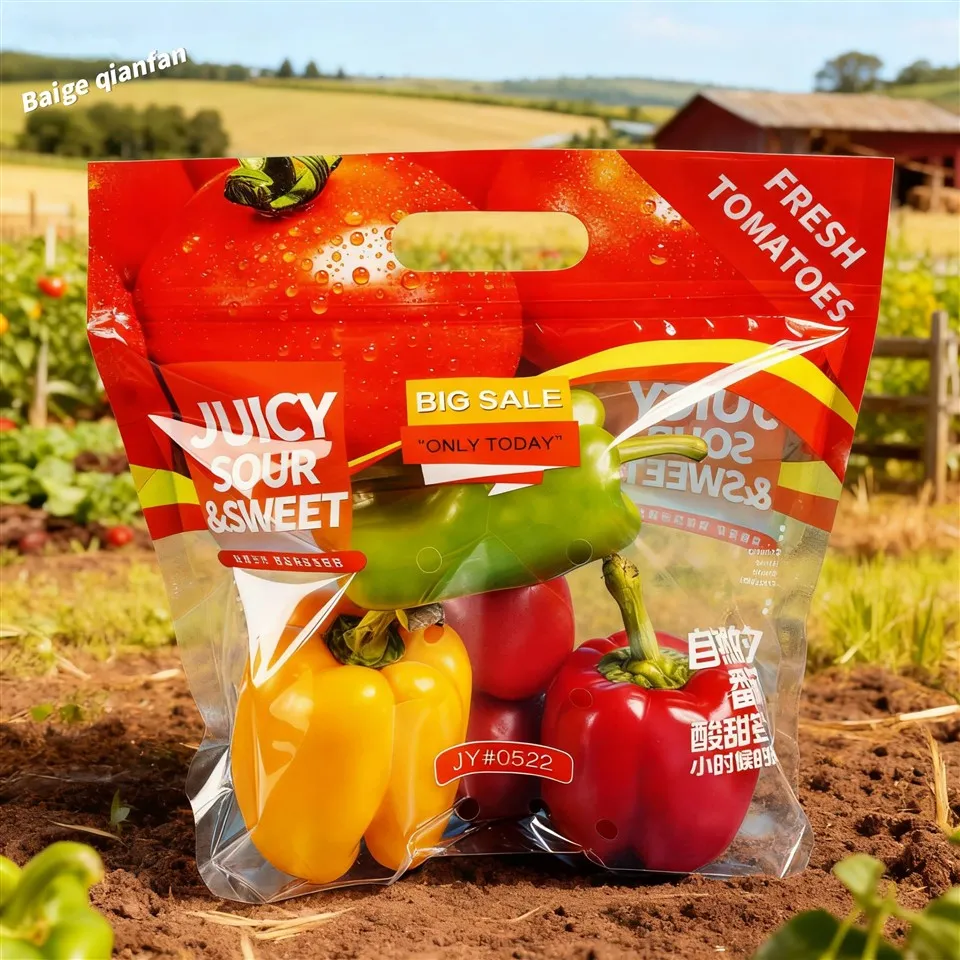 Sacs d'emballage de poivrons