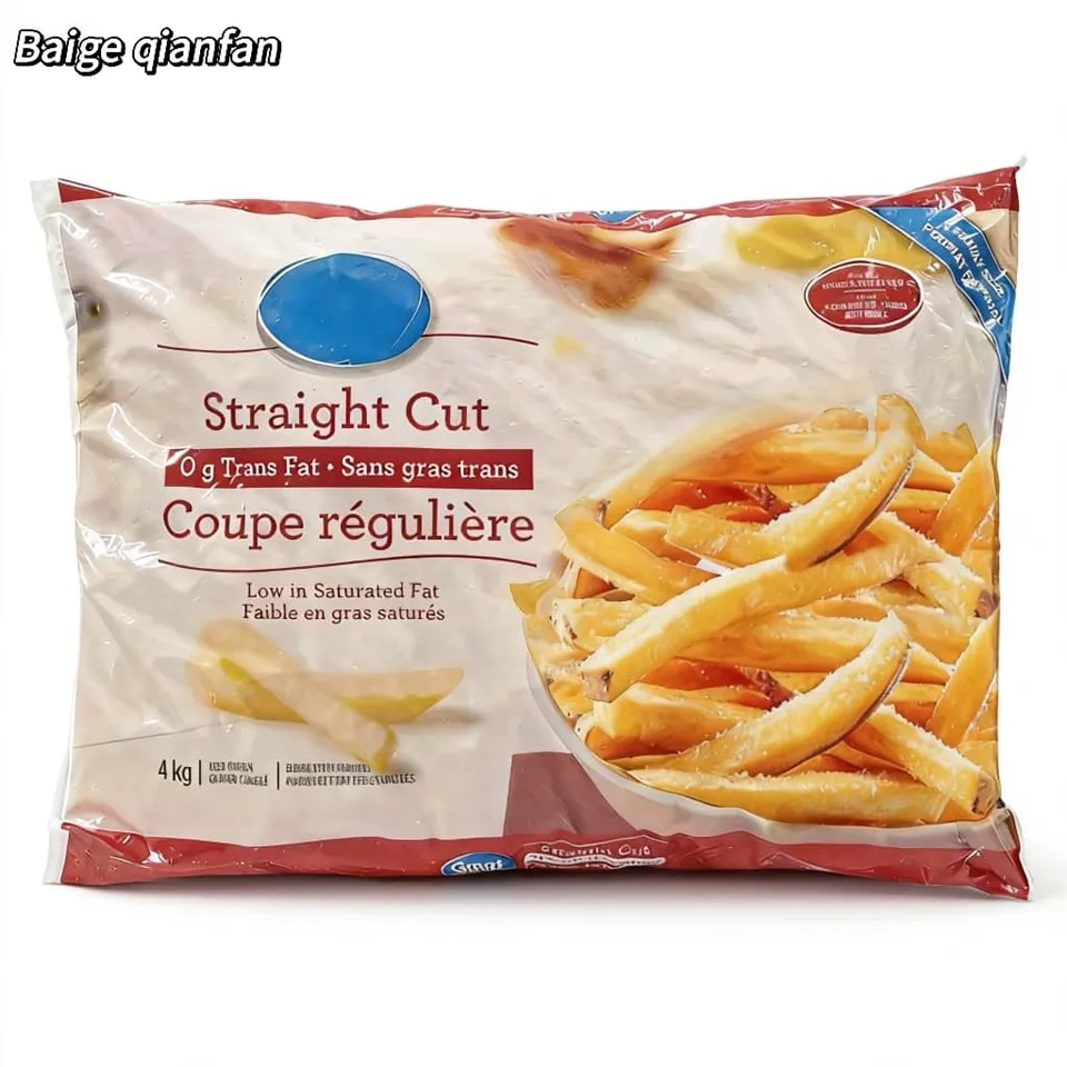 Sacs d'emballage de frites surgelées personnalisés