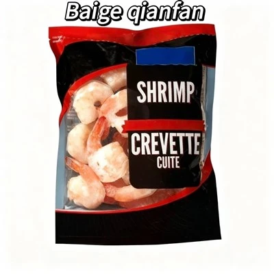 Sacs d'emballage de crevettes surgelées