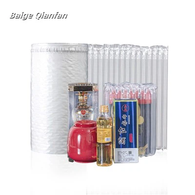 Rouleau de colonne d'air en plastique gonflable